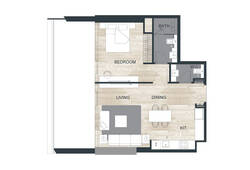 1 bedroom apartment